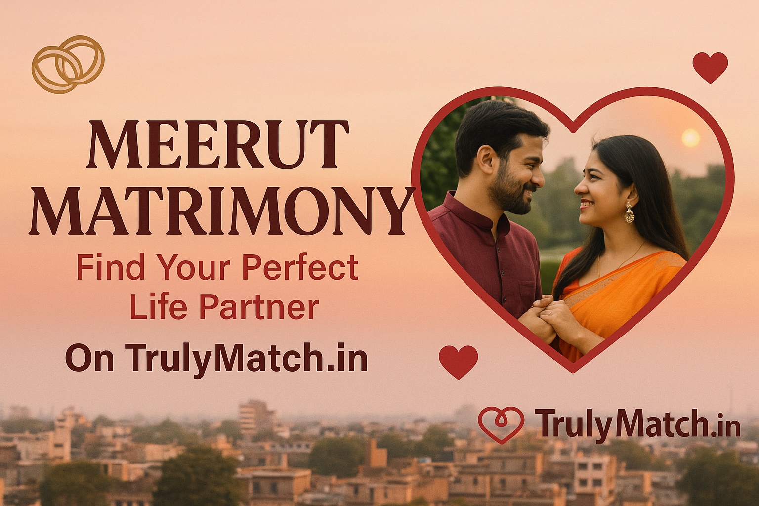Meerut Matrimony – Find Your Perfect Life Partner on TrulyMatch.in